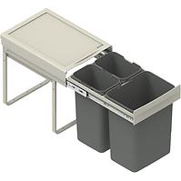 Nádoba na odpad JC 40 vysoká trojdielna (2x9l/1x20l)