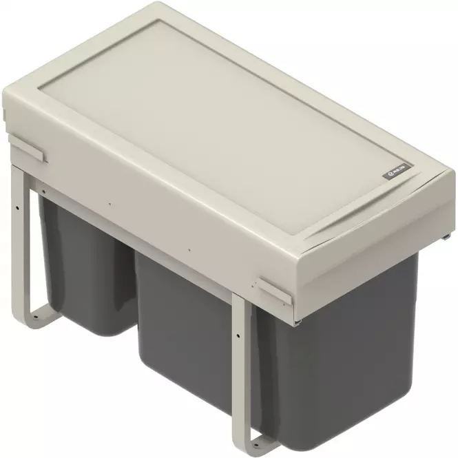 Nádoba na odpad JC 30 nízký dvojitý (1x7L/1x15L)