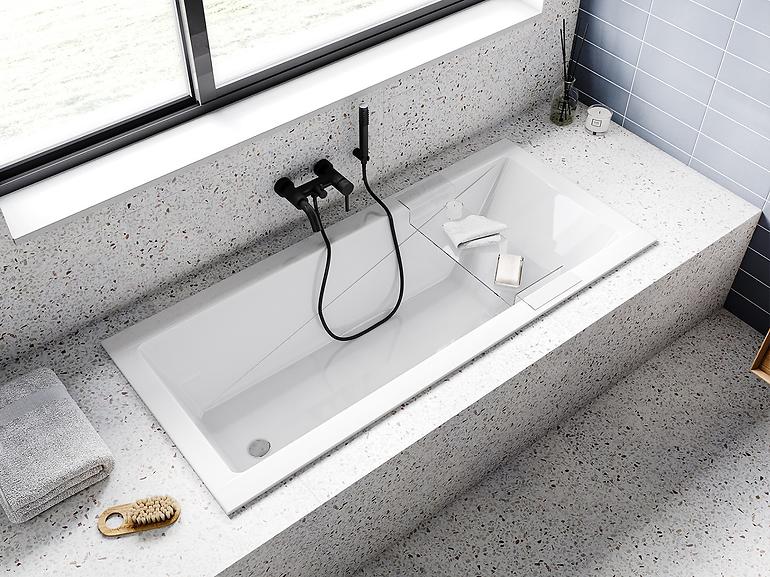 Vaňa Modern slim 140/70 + nohy,4
