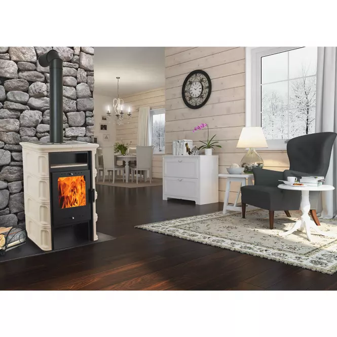 Krbové kachle Coria Cream 6kW