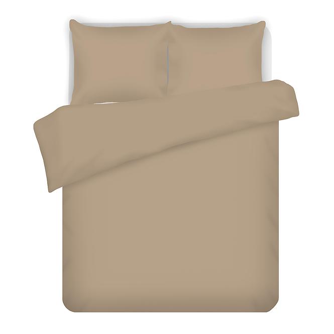 Bavlnená posteľná bielizeň  Mono béžová 160x200 (2) 70x80 Merkury Home
