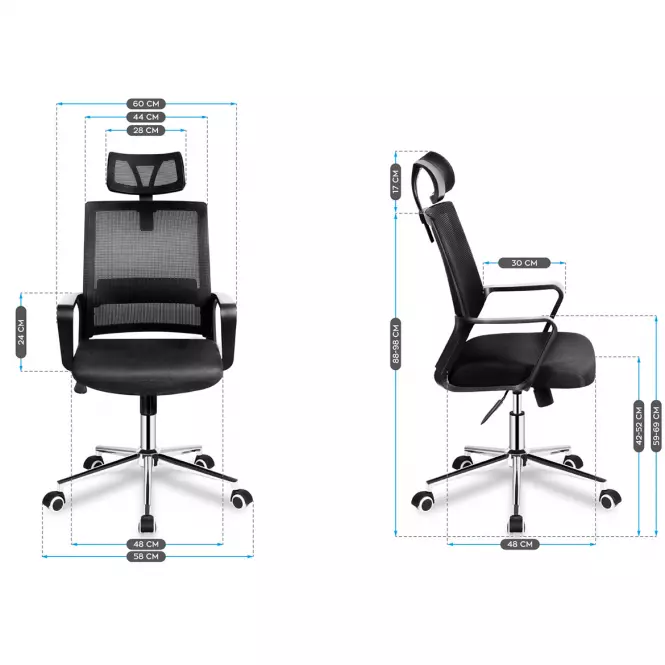Kancelárske kreslo Markadler Manager 2.1 Black