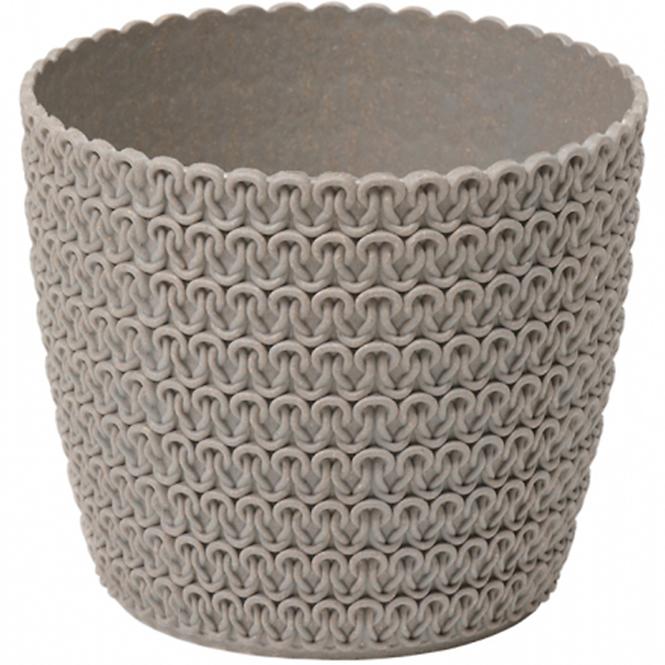 Obal na kvety Magnolia Jersey Eco 14x12 cm šedý