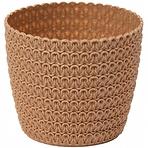 Obal na kvety Magnolia Jersey Eco 16x14 cm svetlohnedý