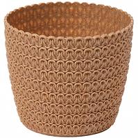 Obal na kvety Magnolia Jersey Eco 16x14 cm svetlohnedý