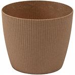 Obal na kvety  Magnolia Jumper Eco 16x13 cm svetlohnedý