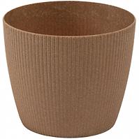 Obal na kvety  Magnolia Jumper Eco 16x13 cm svetlohnedý