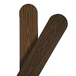 Plotová doska  WPC 100x7x1 svetlohnedá