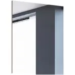 Zrkadlo Justus 02 biele