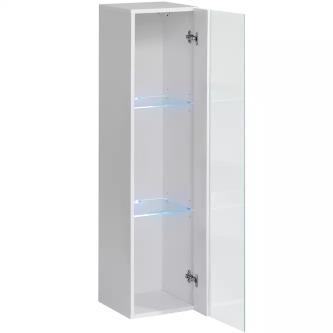 Závesná skrinka Switch WW2 Biely +LED
