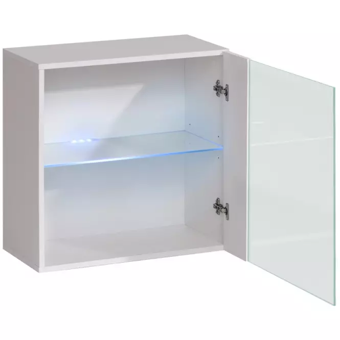 Závesná skrinka Switch WW3 Biely +LED