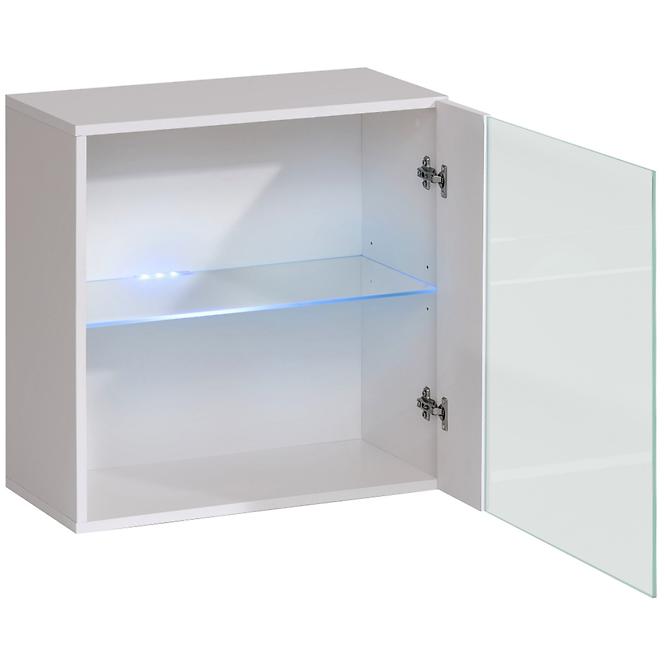 Závesná skrinka Switch WW3 Biely +LED