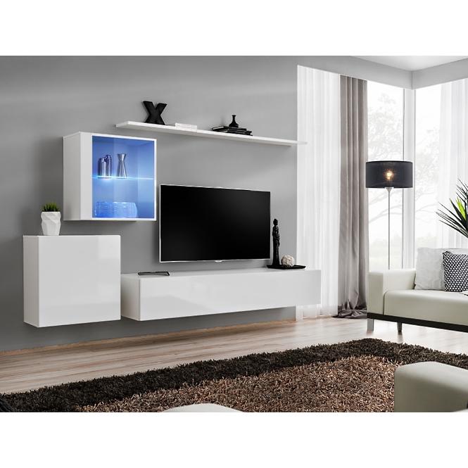 Závesná skrinka Switch WW3 Biely +LED