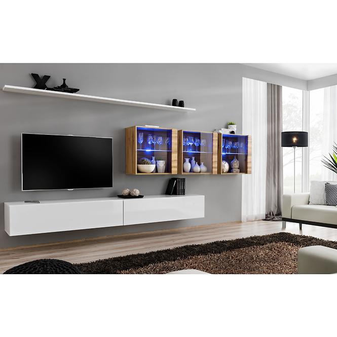 Závesná skrinka Switch WW3 Wotan +LED