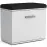 Skrinka na topánky Justus 05 White/ Black Gloss