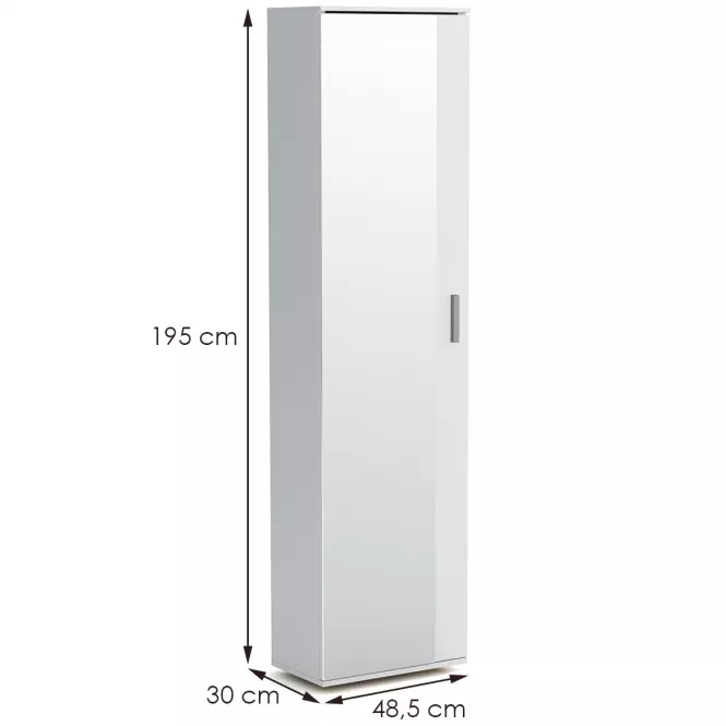 Skriňa Justus 06 White,2