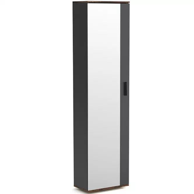 Skriňa Justus 06 Anthracite/ Old Style