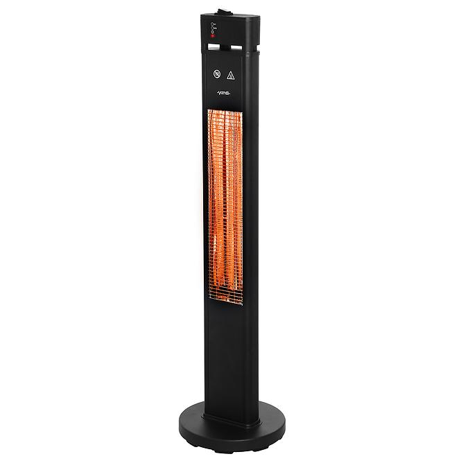 Kremenný terasový ohrievač TH1600RS 1600W,3