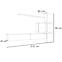 Obývacia stena Switch XIX Sklo +LED  Grafit/Biely,2