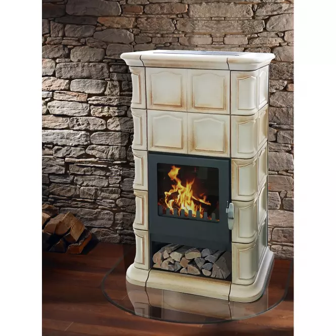 Krbové kachle Wels creambrown 8KW,3
