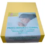 Plachta na posteľ Jersey 200x220   žltá 5102