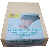 Plachta na posteľ Jersey 90x200  béžová 4011