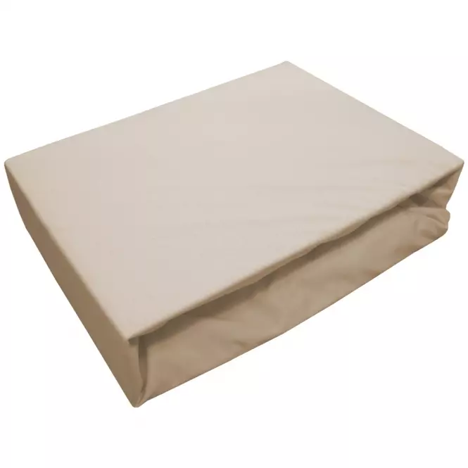 Plachta na posteľ Jersey 160x200  béžová 4011,4