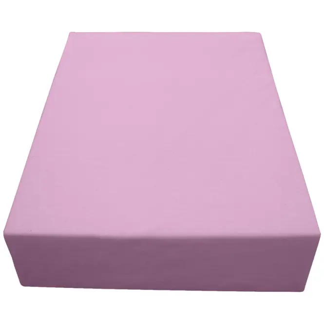 Plachta na posteľ Jersey 90x200 svetloružová 4605,3