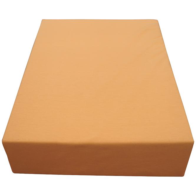 Plachta na postel jersey 160x200 kol. 5101 broskyňa