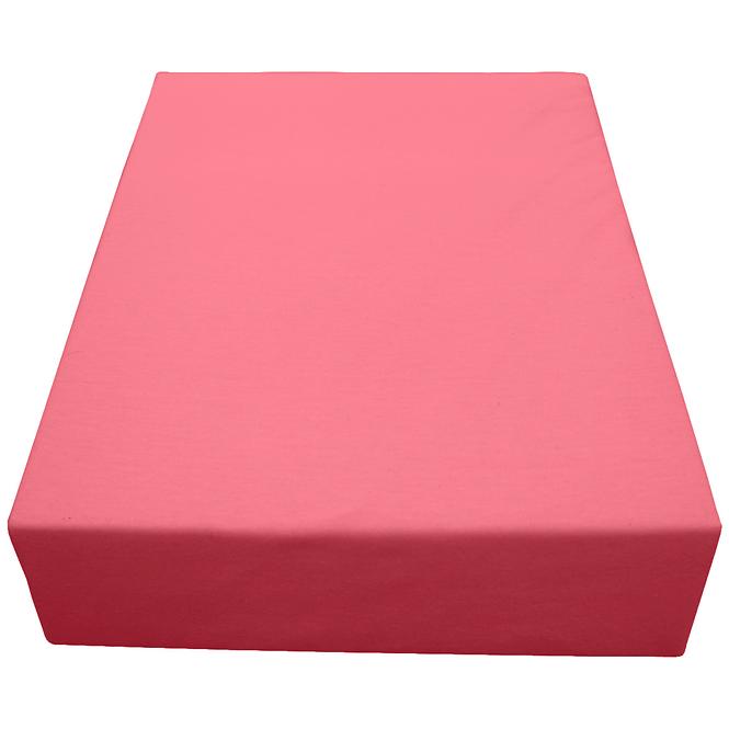 Plachta na postel jersey 90x200 kol. 6138 malina