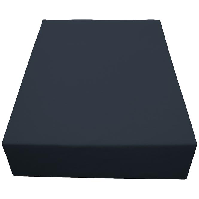 Plachta na posteľ jersey 200x220 kol. 6148 čierna