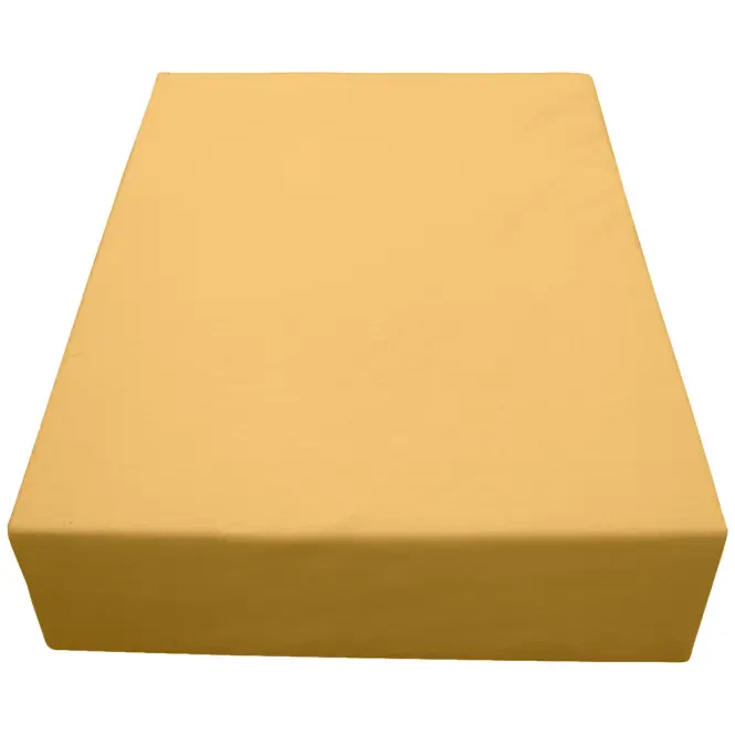 Plachta na posteľ jersey 200x220  kol. 5103 horčicová,3