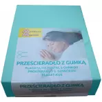 Plachta na posteľ jersey 200x220  kol. 6103 pistácia