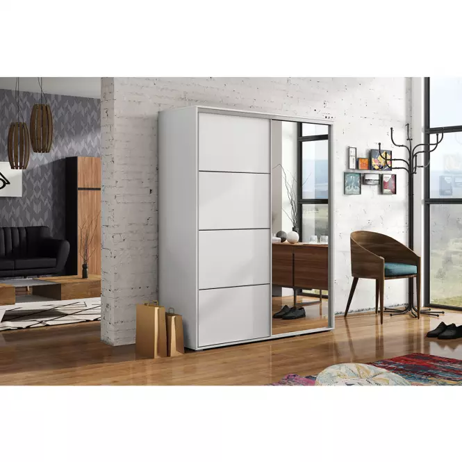 Skriňa Pola A12 150 Biely,4