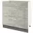 Skrinka do kuchyne Charlotte 60lcdr Grey Graphite/Light Atelier