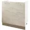 Skrinka do kuchyne Charlotte 80lc For The Kichten Sink Latte/Oak Grey Craf