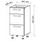 Skrinka do kuchyne Charlotte 40lcdr Latte/Oak Grey Craft,2