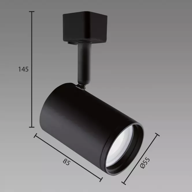 Nástenná lampa Haga black 03505 LK1