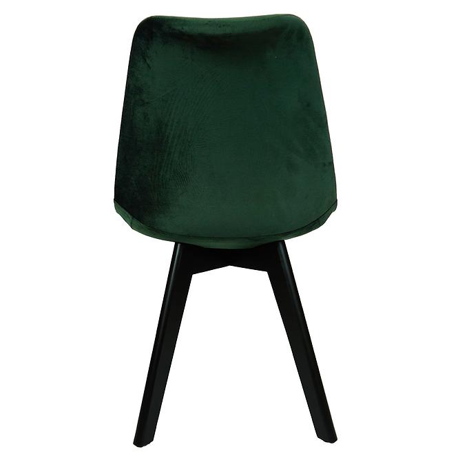 Stolička Mia Black zelená