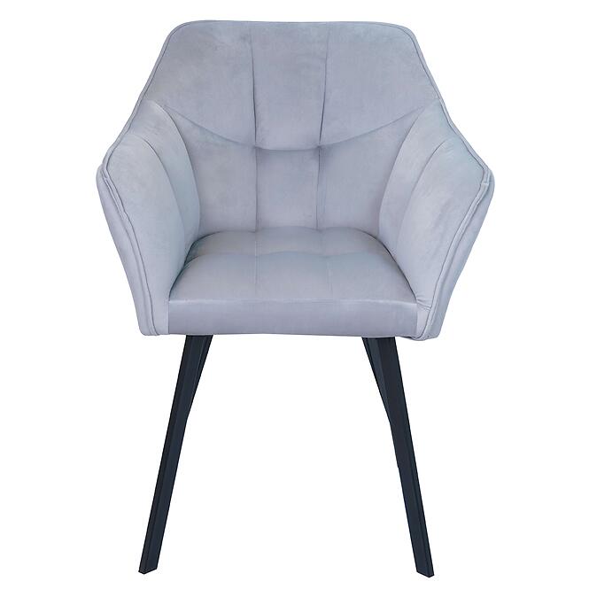 Stolička Nevada svetlosivá