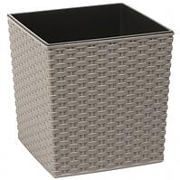 Obal Juka Ratan ECO 25x25x26 cm sivý