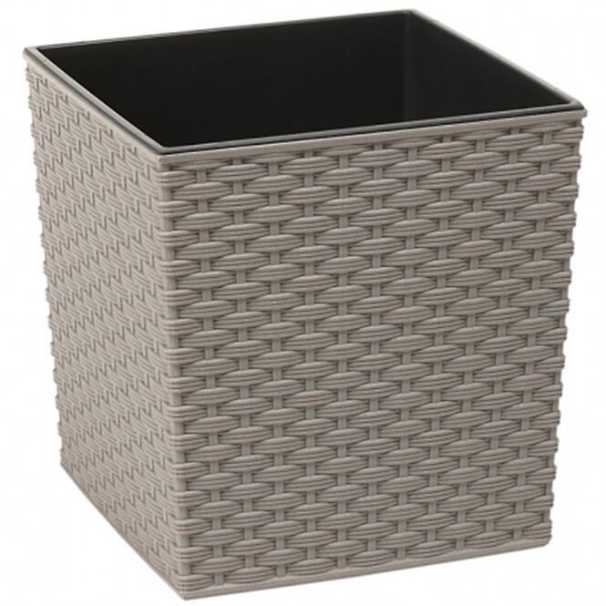 Obal Juka Ratan ECO 25x25x26 cm sivý