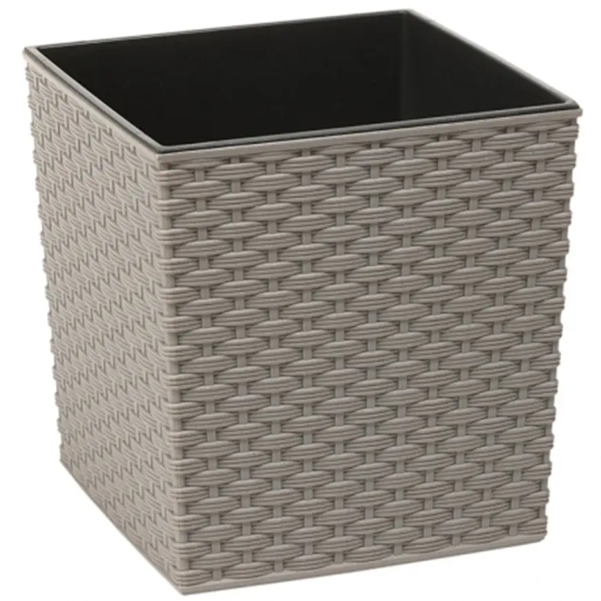 Obal Juka Ratan ECO 25x25x26 cm sivý