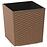 Obal Juka Ratan ECO 30x30x31 cm svetlohnedý