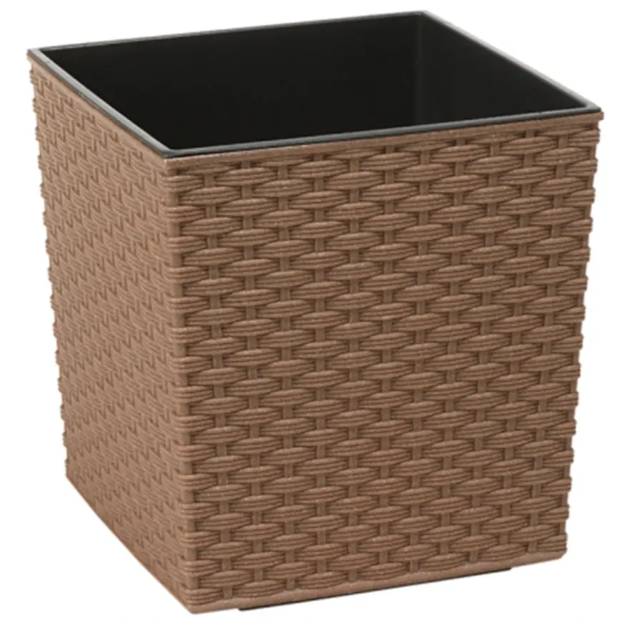 Obal Juka Ratan ECO 30x30x31 cm svetlohnedý
