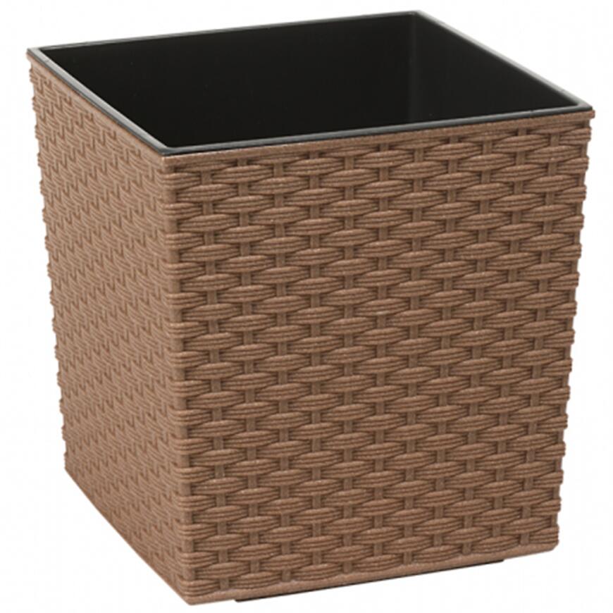 Obal Juka Ratan ECO 30x30x31 cm svetlohnedý