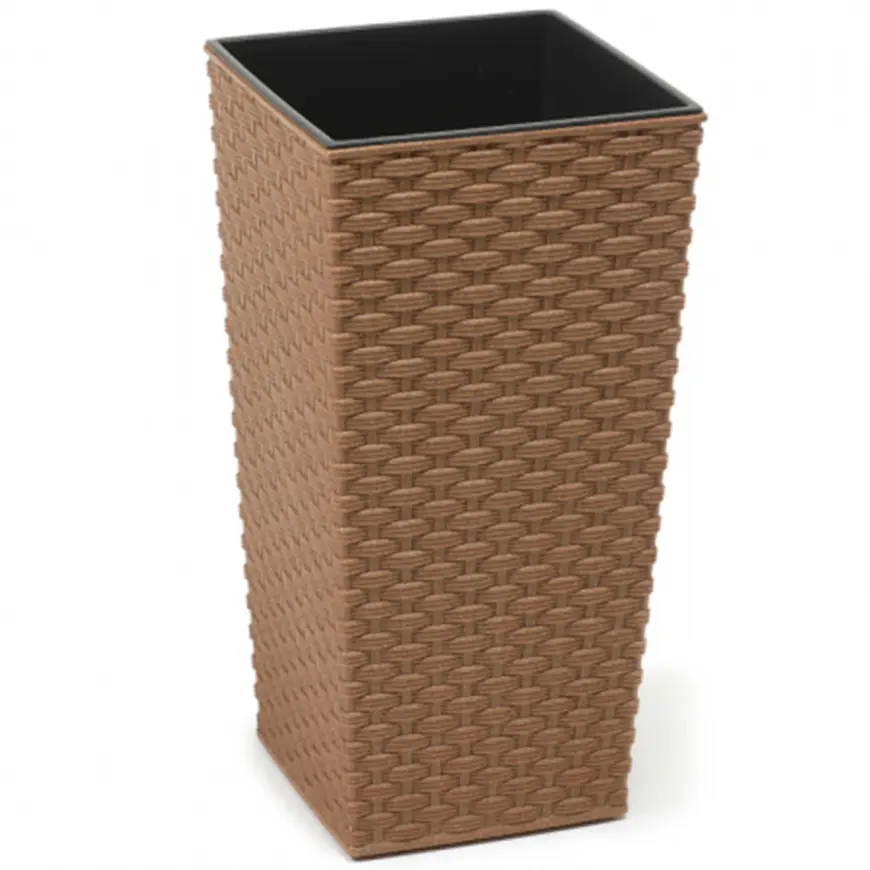Obal Finezia Ratan ECO 30x30x57 cm svetlohnedý