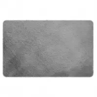 Kúpeľňový koberček Skin obdĺžnikový 80x50 cm sivý CDW-8095 06