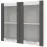 Kuchynská skrinka Charlotte 80udc Grey Graphite/Light Atelier