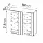 Kuchynská skrinka Charlotte 80udc Latte/Oak Grey Craft,2